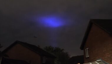 Floating purple thing