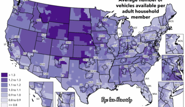 Average number of vehicles available per adult household member [OC]