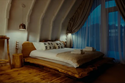 Moldova earth-sheltered rental cabins