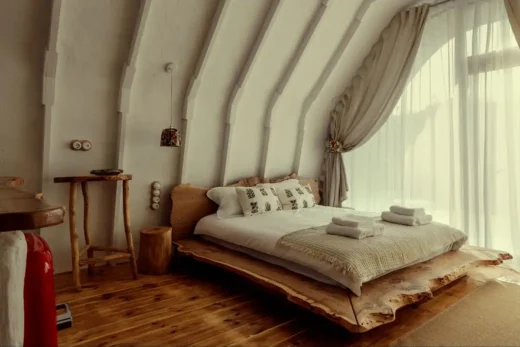 Moldova earth-sheltered rental cabins