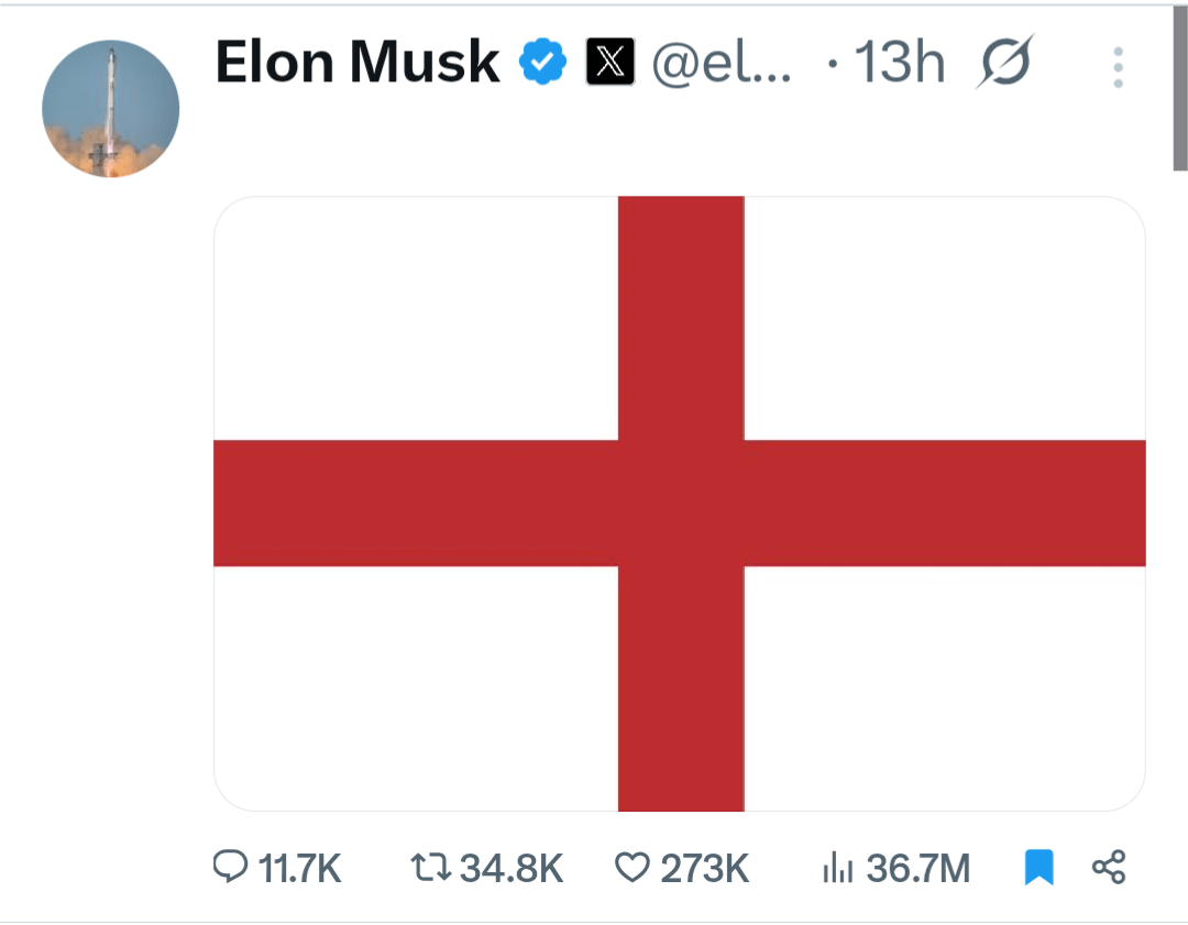 RIP St George flag 🫡