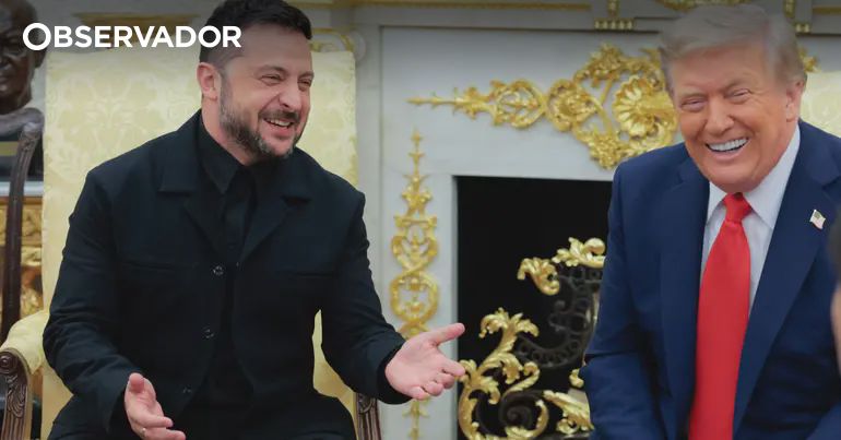 Com apoio europeu, Zelensky e Trump têm "o melhor encontro" – Observador