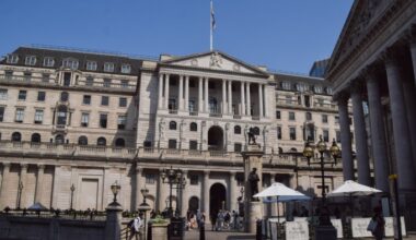 View of the Bank of England