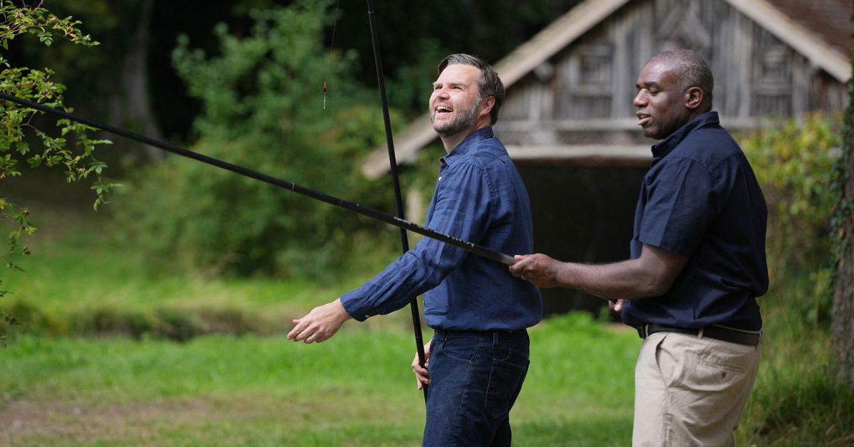 Why Britain's foreign minister could be fined for fishing with the US vice president