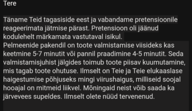 Rakvere LK klienditeenindus on midagi muud