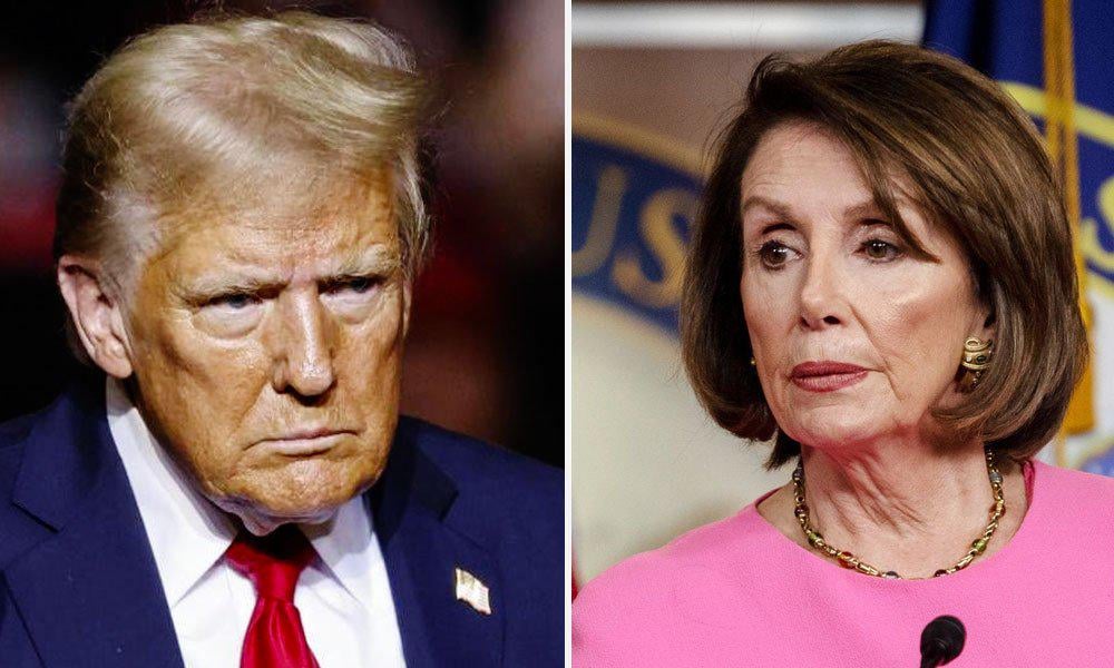 Trump Suddenly Explodes at Nancy Pelosi: ‘Disgusting Degenerate Impeached Me Twice’