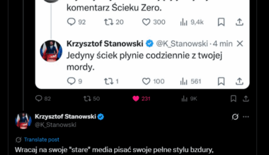 A potem będzie umoralniał wszystkich dookoła.