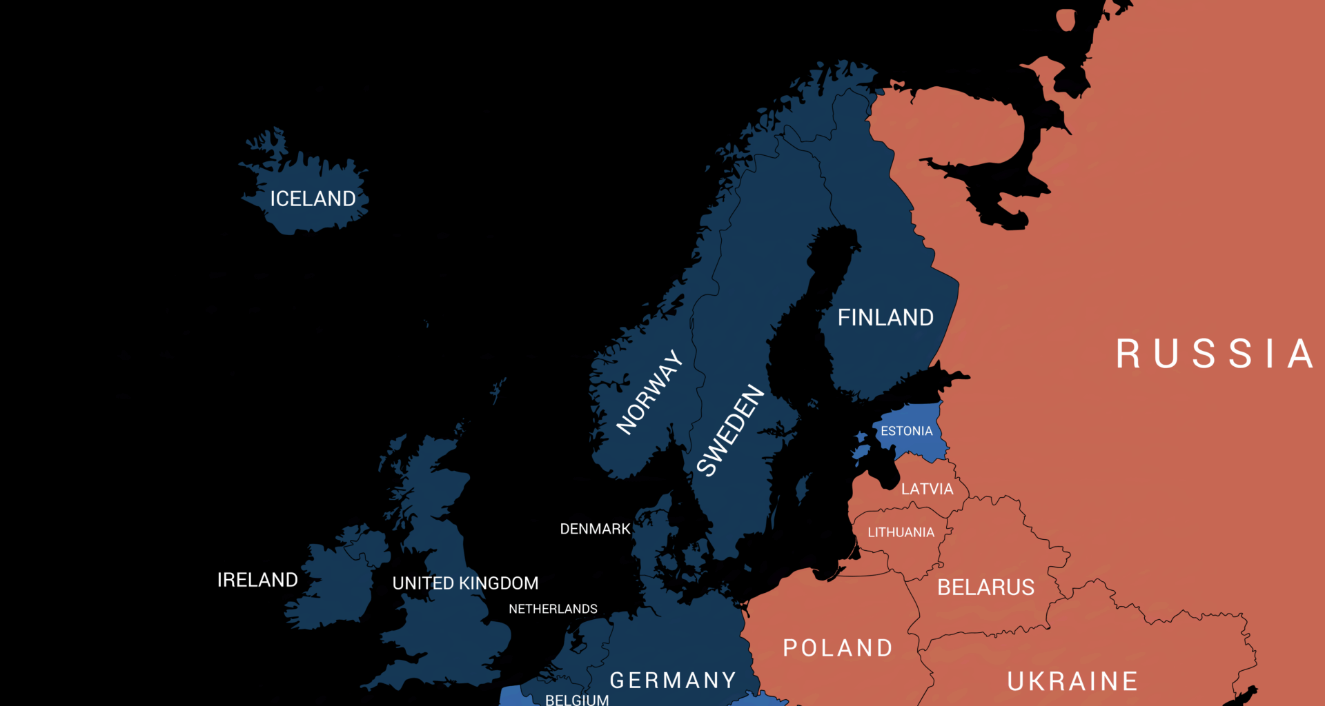 [OC] How European countries compare to the US in HDI vs Inequality-Adjusted HDI (2025)