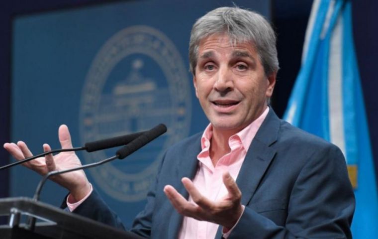 The new agreement is more favorable and should facilitate access to international credit, said Economy Minister Luis 'Toto' Caputo