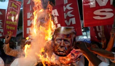 Trump's tariff threats inspire an 'Elbows Up' movement in India — minus the hockey