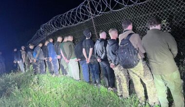 Ukraine: A huge group of evaders fled to Slovakia: they were chased by a drone and stopped with gunfire.