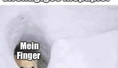 Schulklopapier immer