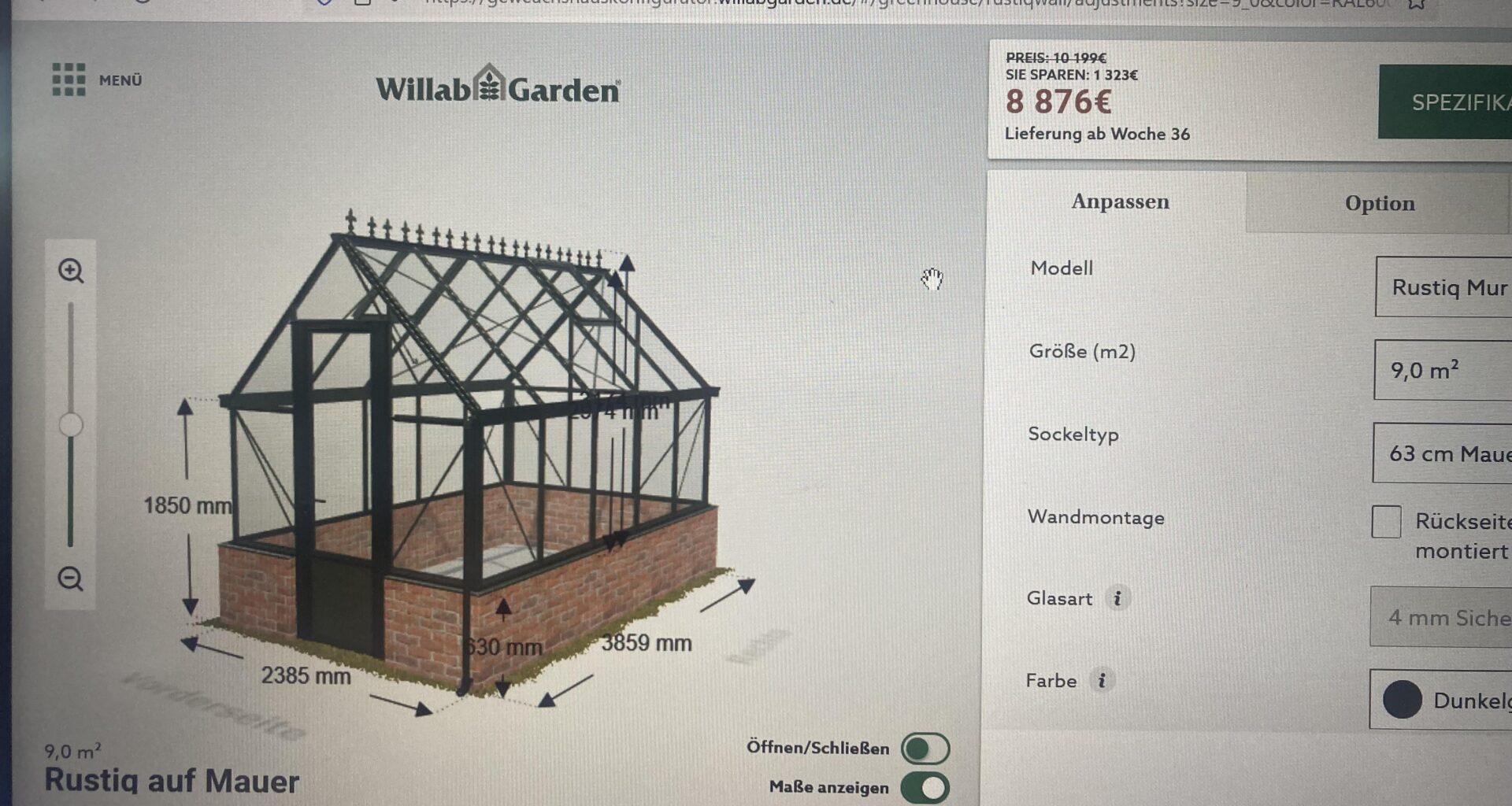 Gewächshaus online bestellen