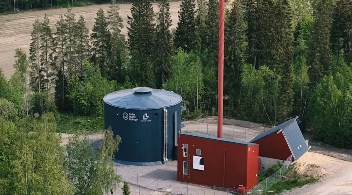 Finnish city inaugurates 1 MW/100 MWh sand battery. The concept is simplicity itself. Make a really big pile of sand. Heat it with excess renewable electricity to around 500°C (932°F), then use that heat later to heat homes, factories, even swimming pools.