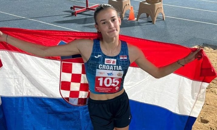 Golden heptathlon hat-trick for Croatia’s Jana Koščak