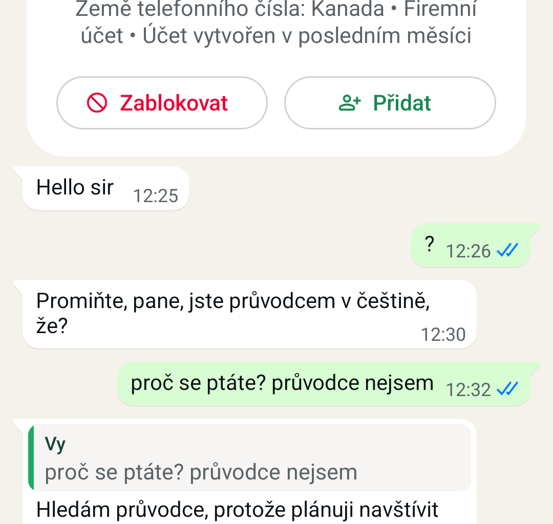 kdy přijde ten podvod?