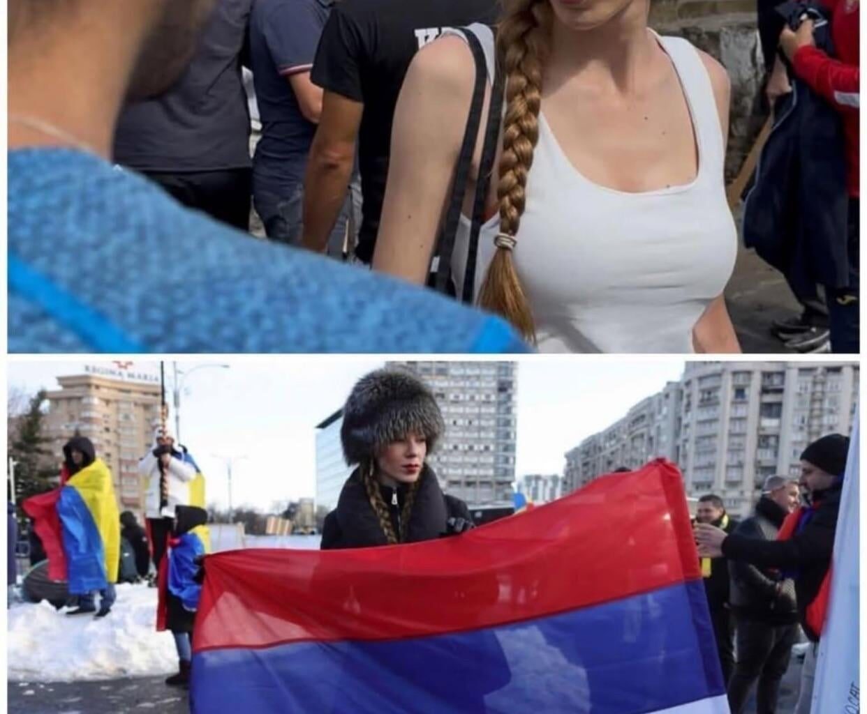 “Numa’ ruși visați !!” - sugeraniștii.
