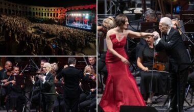 PHOTOS: José Carreras thrills big crowd at Pula Arena