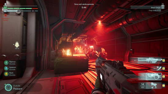 Jump Space has FPS action