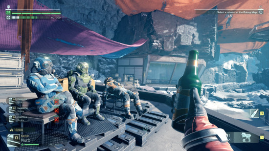 You can play solo or with a crew of pals in Jump Space