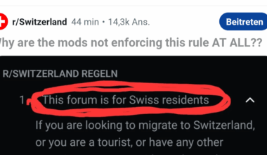 Least nationlist Swiss