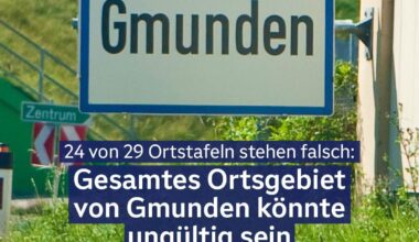 Leute Gmunden gibt es nicht