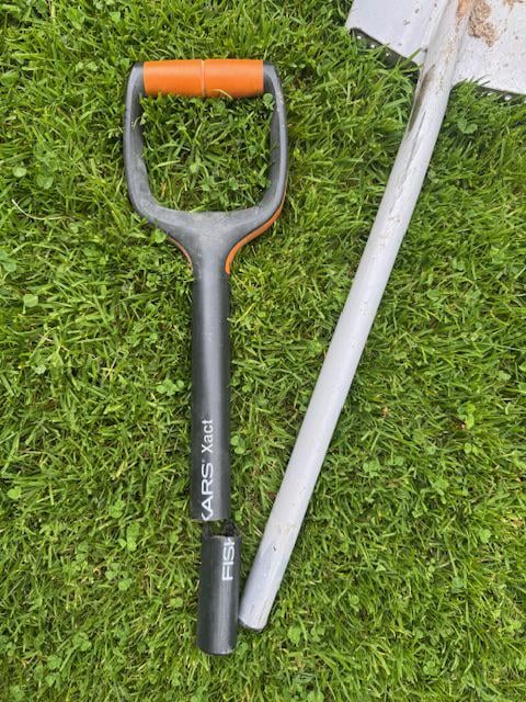 Fiskars Xact Spaten: nur noch für die Tonne 🚮?
