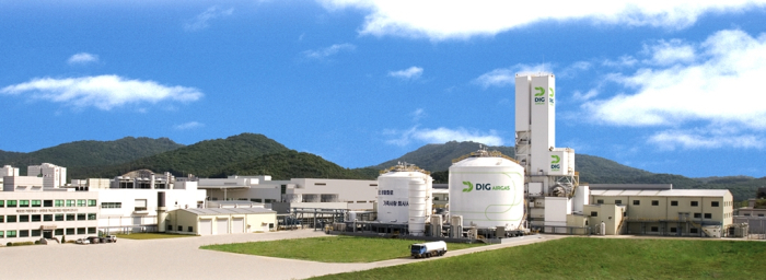 DIG Airgas facilities in Paju, Gyeonggi province (Courtesy of DIG Airgas)