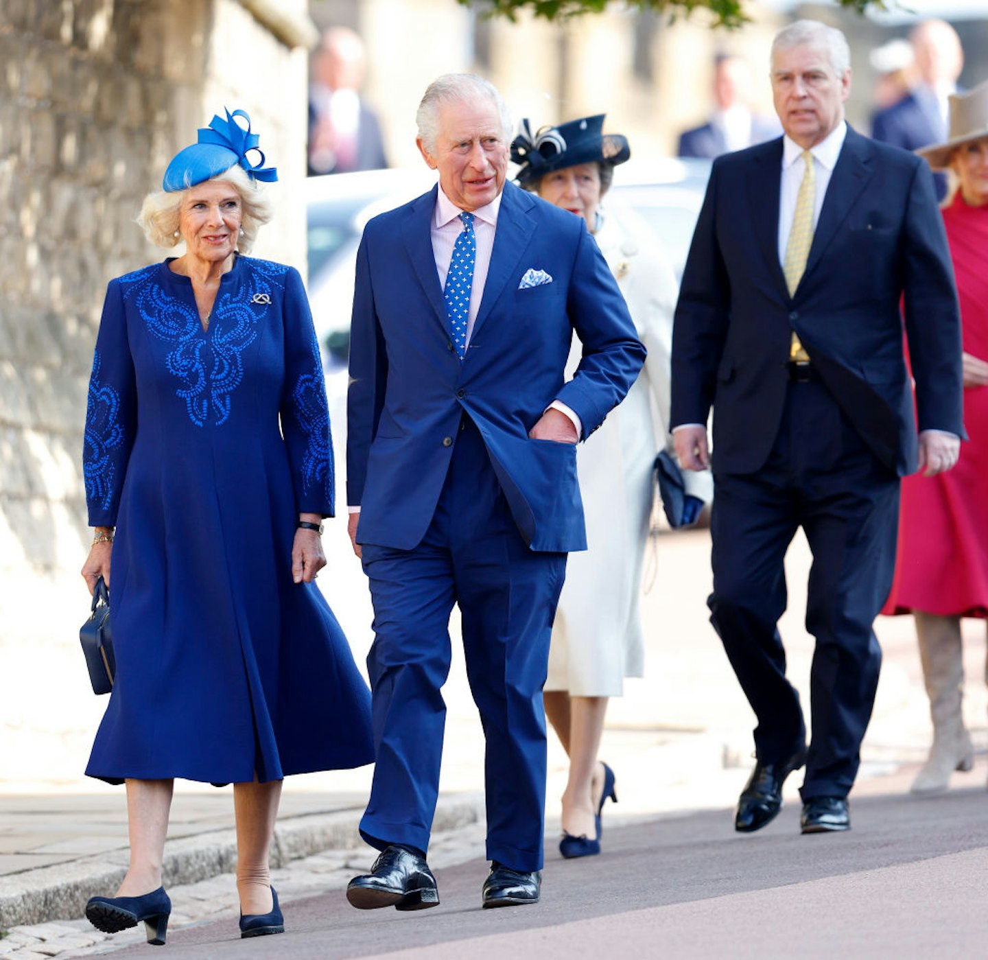 king charles, camilla and prince andrew
