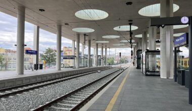 New Praha Bubny and Výstaviště stations just opened