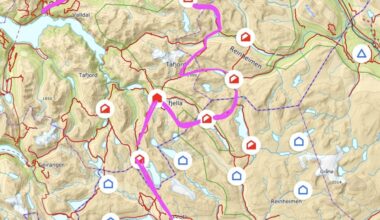 Any recommendations for Tafjord 10 days hiking?