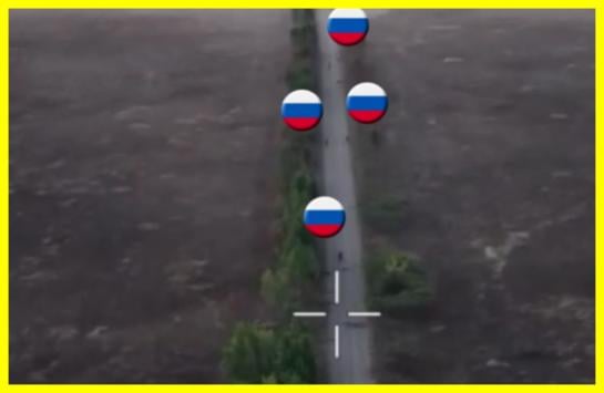 The Ukrainian military repelled a massive motorcycle assault, breaking up a convoy of 25 Russian military 'bikers' trying to break through the defenses