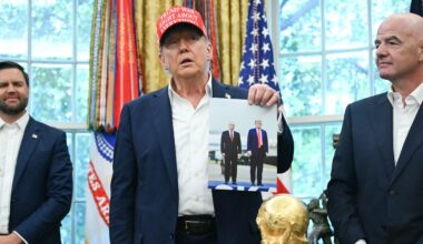 Donald Trump says Vladimir Putin 'may' come to attend 2026 World Cup