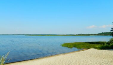 Lake Selyava where one of the oldest residential complexes ever found in Belarus