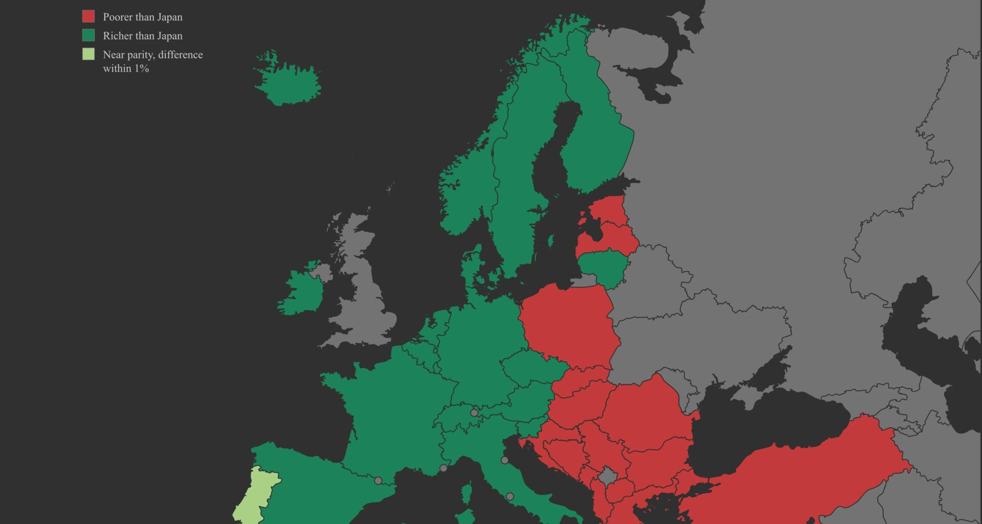 New map of Western Europe just dropped