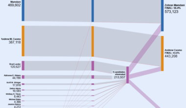 [OC] Vote Transfer Flow in NYC’s 2025 Democratic Mayoral Primary