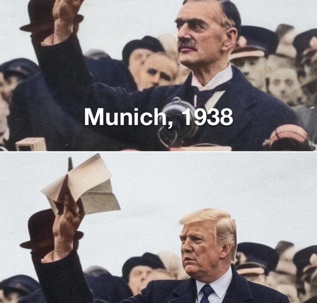Munich 1938 vs Alaska 2025