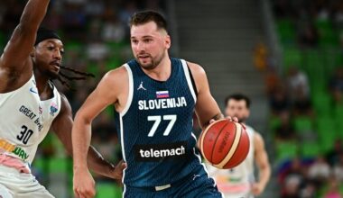 Lakers’ Luka Doncic delivers in Slovenia win after injury scare