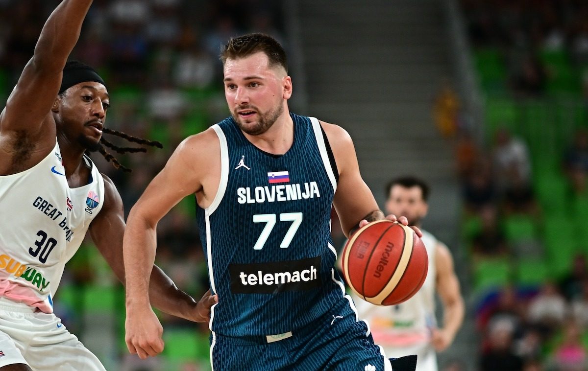 Lakers’ Luka Doncic delivers in Slovenia win after injury scare