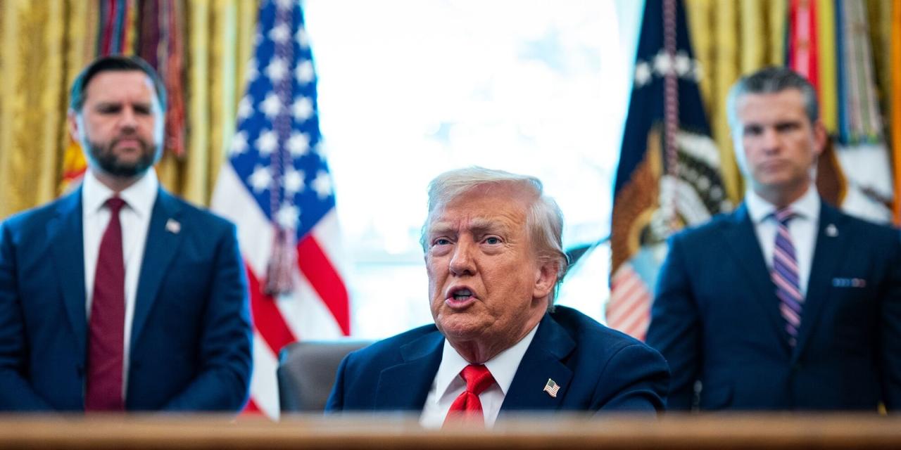 In Trump’s Second Term, a Bolder President Charges Ahead Unchecked