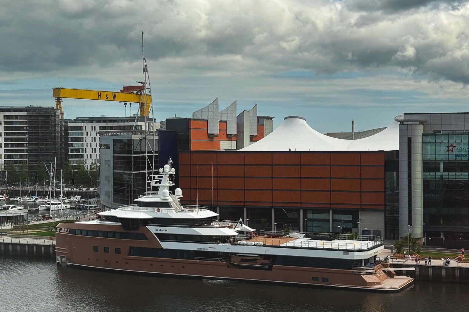 Saw this docked @ Odyssey, Belfast