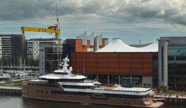 Saw this docked @ Odyssey, Belfast