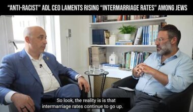 'Anti-Racist' ADL CEO Jonathan Greenblatt Laments Rising 'Intermarriage Rates' Among Jews
