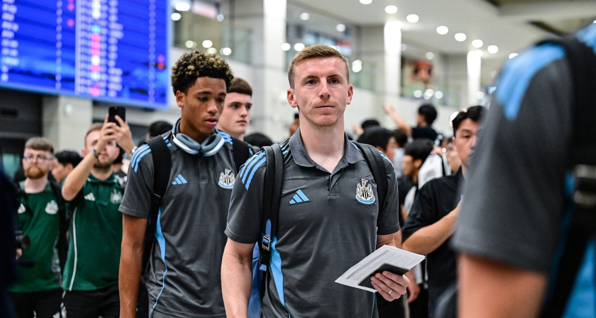 Matt Targett addresses hilarious rumour he was left behind at Newcastle's pre-season tour in seven-word Instagram post