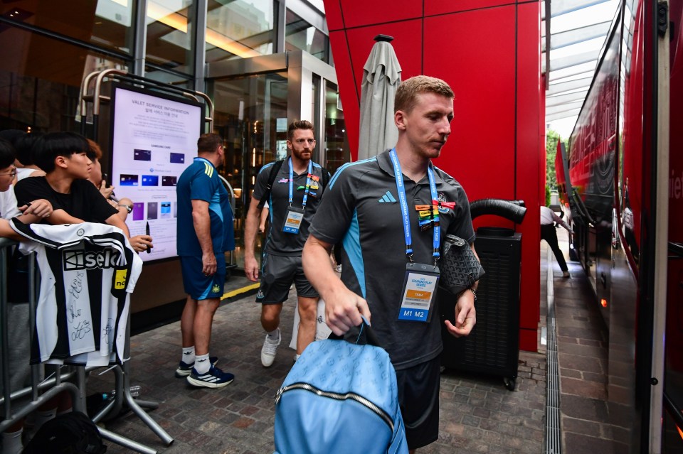 Targett has addressed the online rumour he was left in South Korea by Newcastle