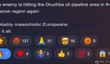 Russian z-bloggers are reporting that Druzhba oil pipeline is under attack again