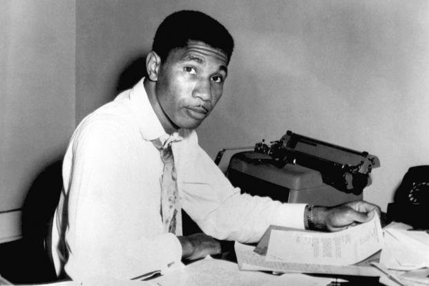 Medgar Evers, Mississippi field secretary for the NAACP, poses for a photo in Jackson, Miss.