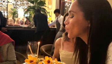 Meghan Markle Shares Photo of Private Birthday Party, Thanks Prince Harry
