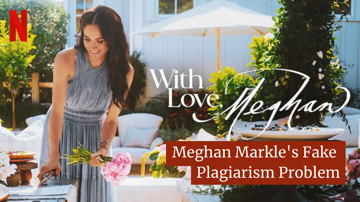 Meghan Markle’s Fake Plagiarism Problem