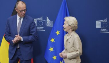 Merz und von der Leyen reisen mit Selenskyj zu Trump